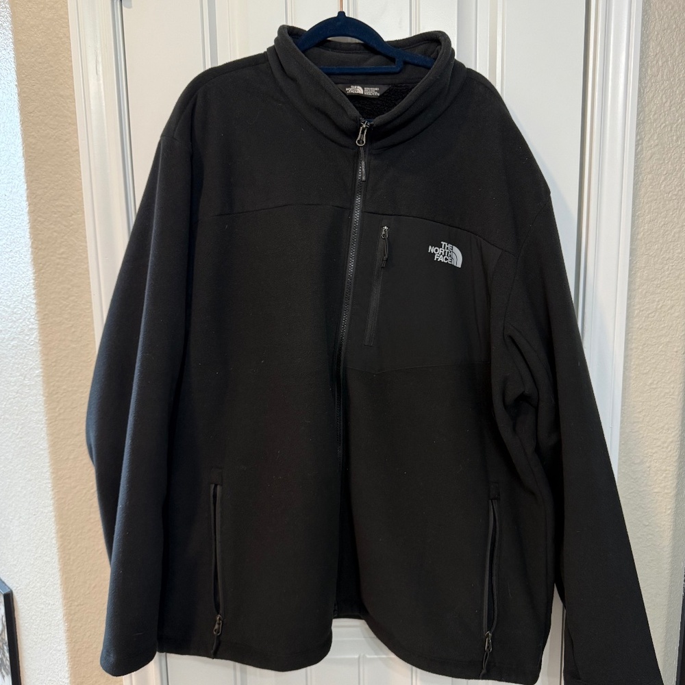 Mens Black XXXL NorthFace Fleece Jacket